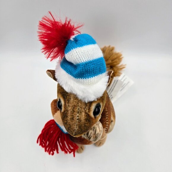 Gemmy Animated Squirrel Plush Christmas Friend Musical Tested Works Read - Picture 5 of 11